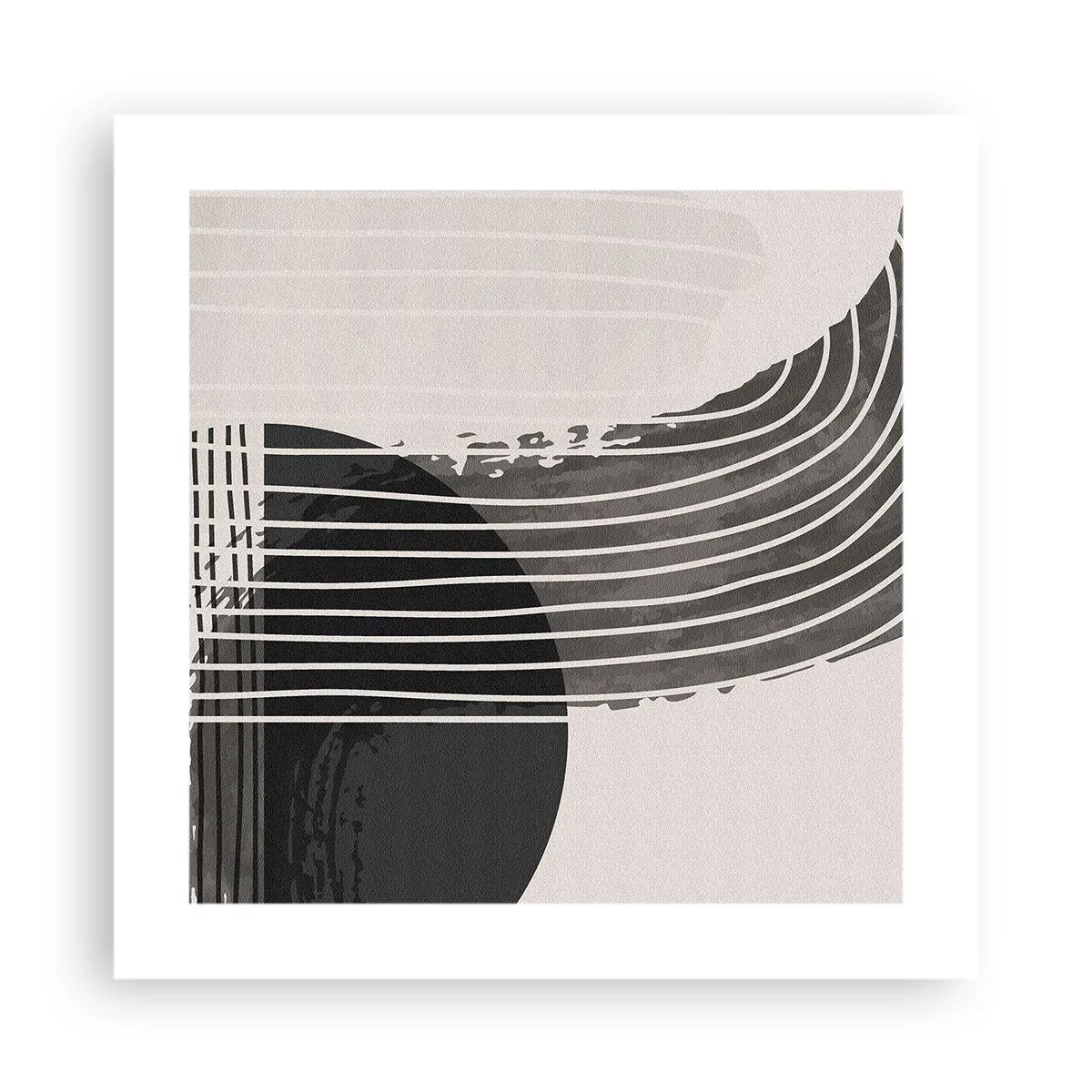 Poszter - Oda és vissza - 40x40 cm