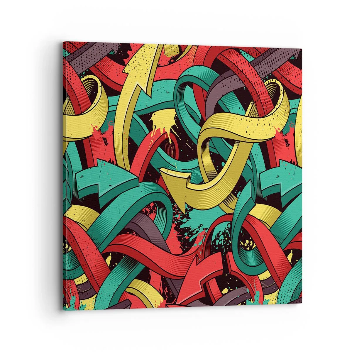 Vászonkép - Melyik az út a cél felé? - 70x70 cm