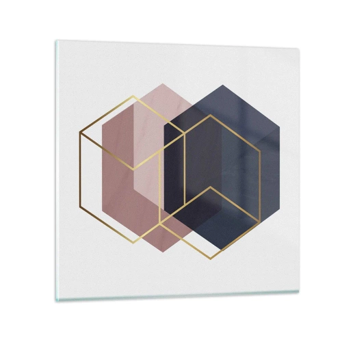 Üveg kép - Az egyszerűség ereje - 30x30 cm