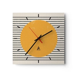 Falióra, Óra - Az egyszerűség ereje - 40x40 cm