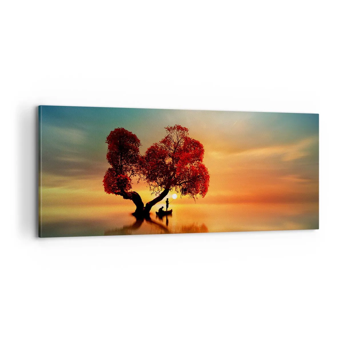 Vászonkép - A világtalanság csendje és az eltávoldotak - 100x40 cm