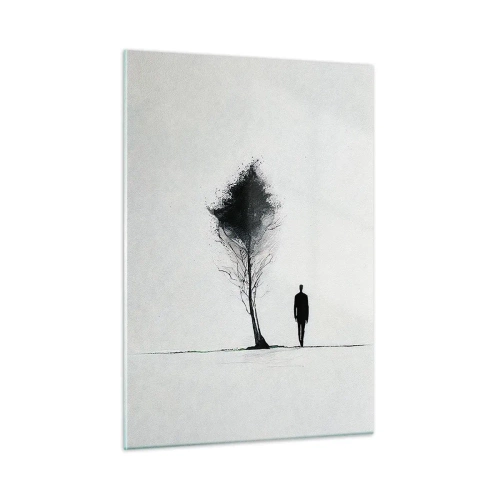 Üveg kép - Mindannyian vándorolunk - 50x70 cm