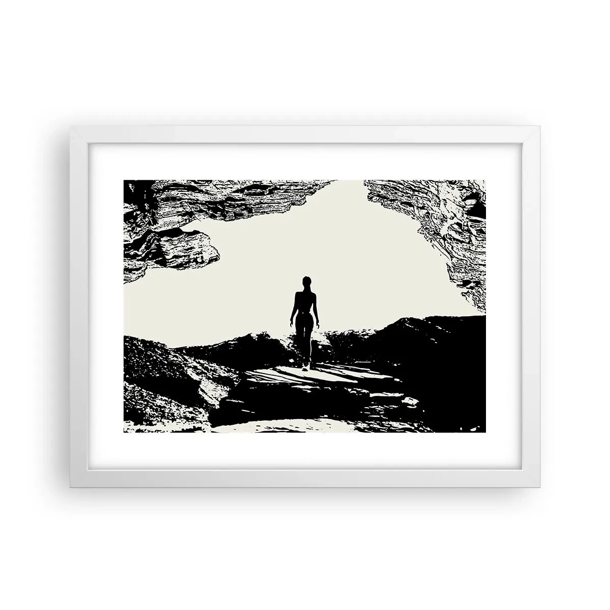 Poszter fekete keretben - Egy új pillantás - 40x30 cm