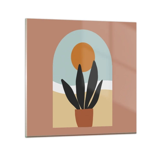 Üveg kép - Kis örömök - 60x60 cm