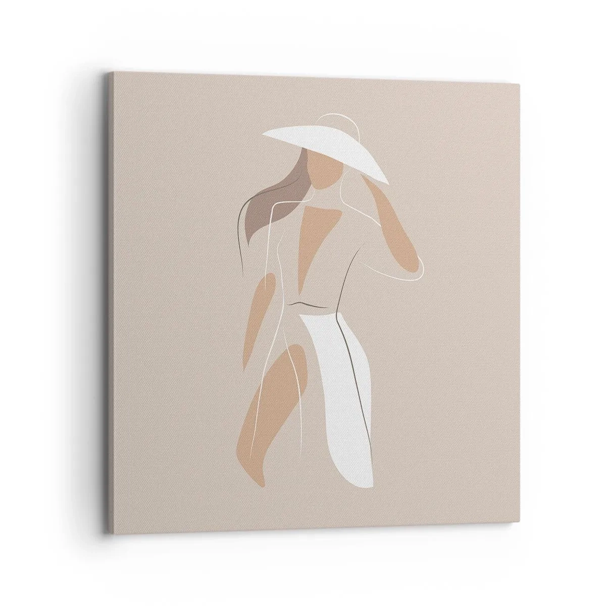 Vászonkép - A divat egy játék - 70x70 cm