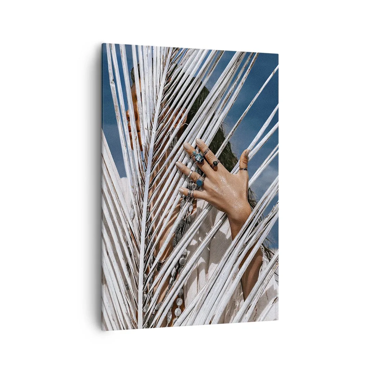 Vászonkép - Sámán asszonya? - 70x100 cm