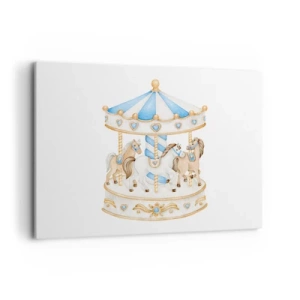 Vászonkép - Édes gyermekkor - 100x70 cm