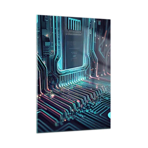 Üveg kép - Úgy gondolom... - 50x70 cm