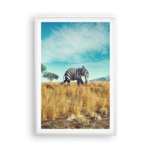 Poszter fekete keretben - A szürke már nem menő - 61x91 cm