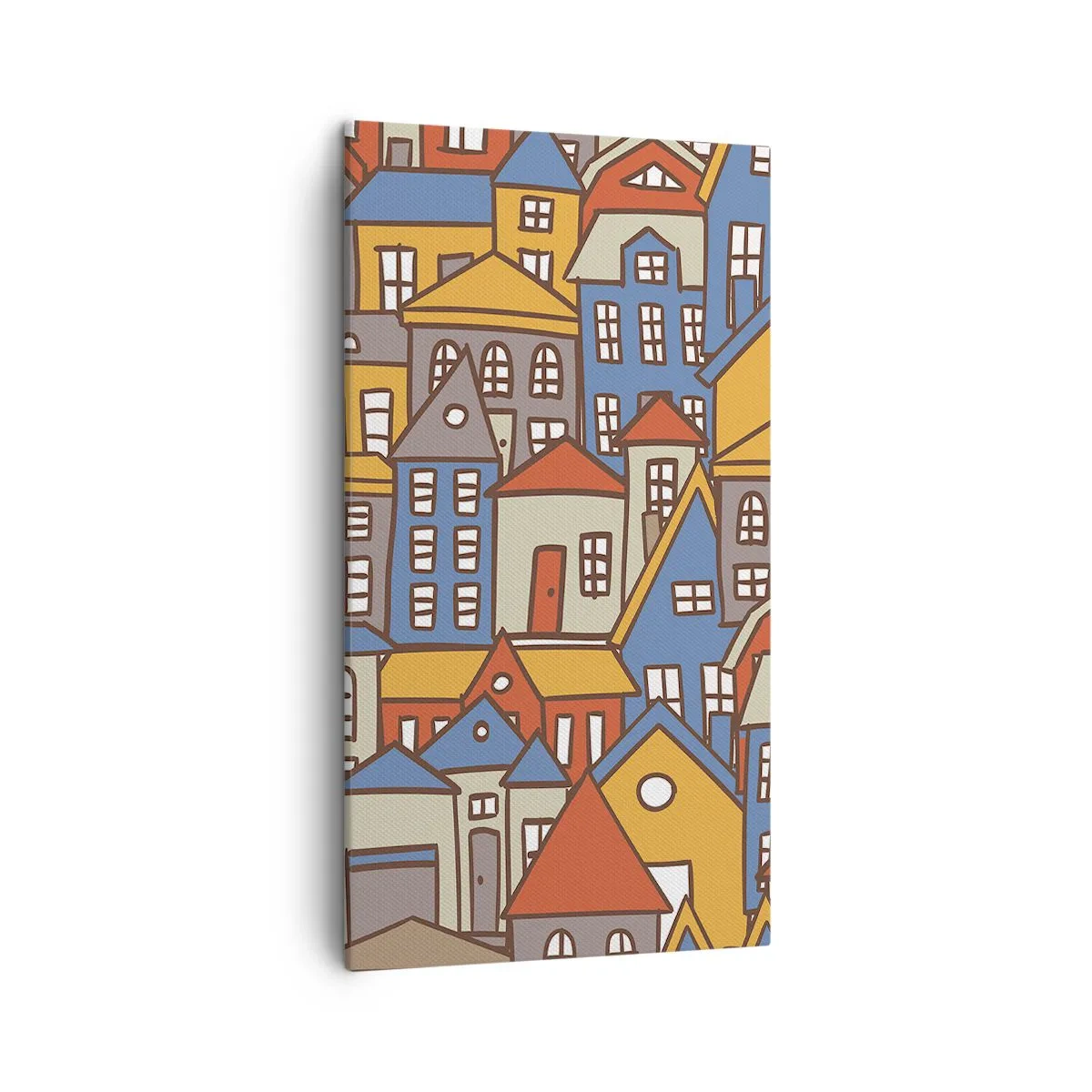 Vászonkép - A ház mögött van a ház - 45x80 cm