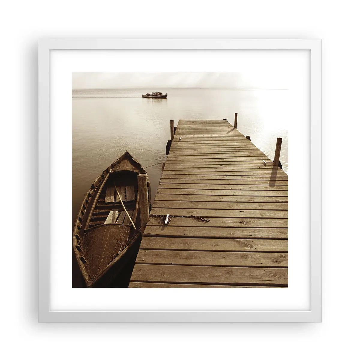 Poszter fekete keretben - Nagy béke - 40x40 cm