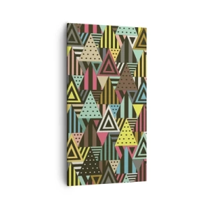 Vászonkép - Hármas ritmusban - 55x100 cm