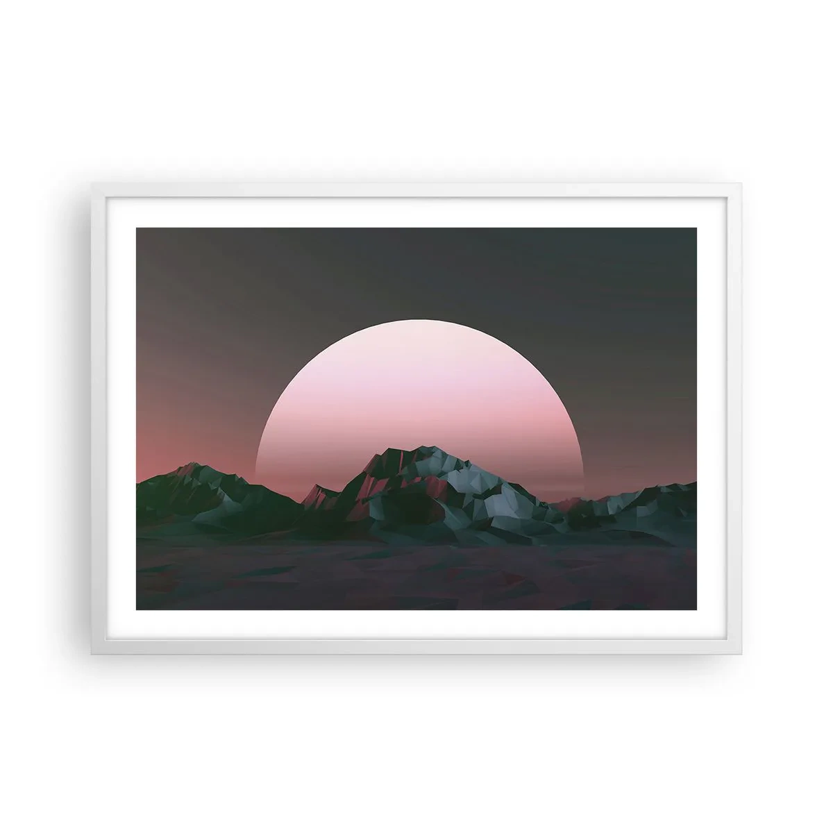 Poszter fekete keretben - Egy szomszéd galaxisban - 70x50 cm