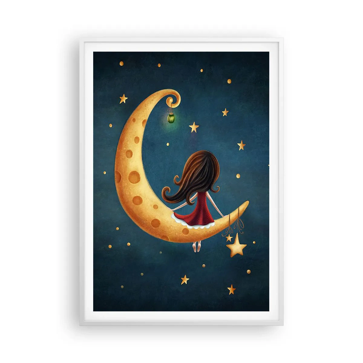 Poszter fekete keretben - Egyszer volt… - 70x100 cm