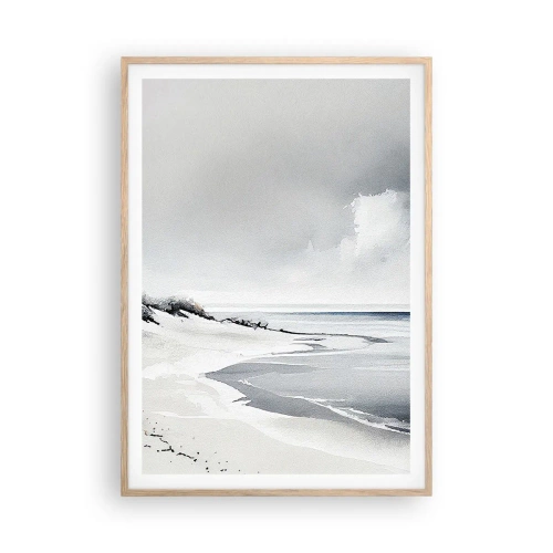 Poszter világos tölgy keretben - Mindig együtt - 70x100 cm