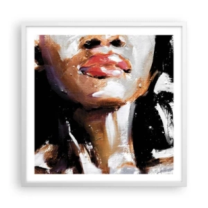 Poszter fekete keretben - Büszkeség előítélet nélkül - 60x60 cm