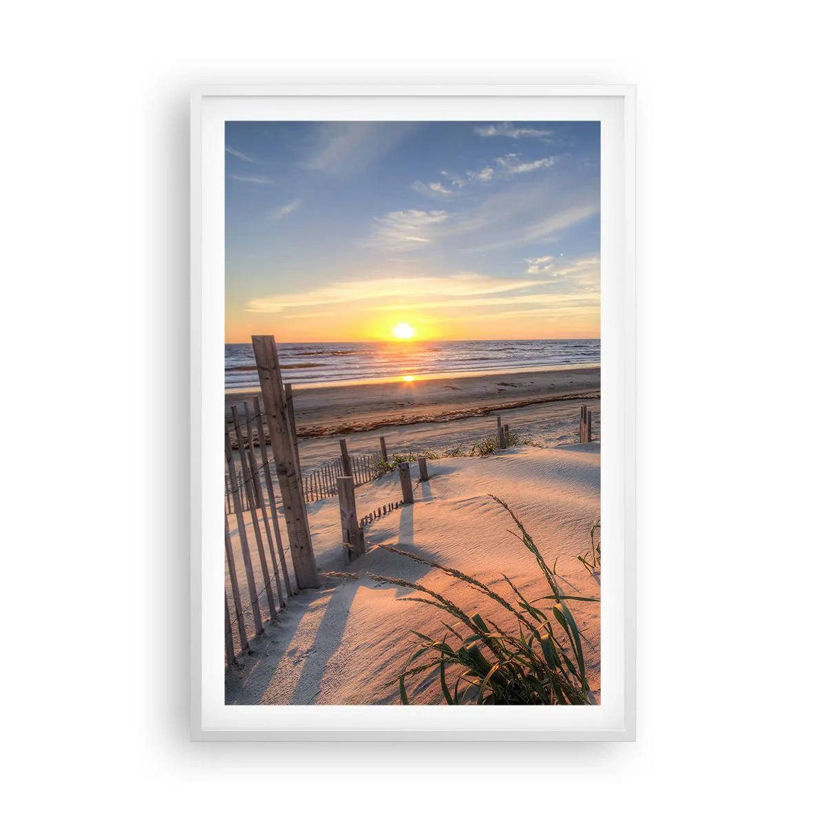 Poszter fekete keretben - A szél ragyogása és árnyéka - 61x91 cm