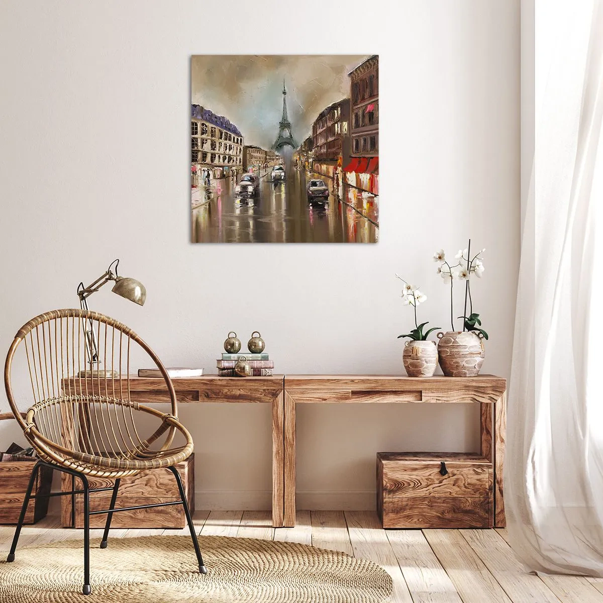 Vászonkép - Csak ő számít - 30x30 cm