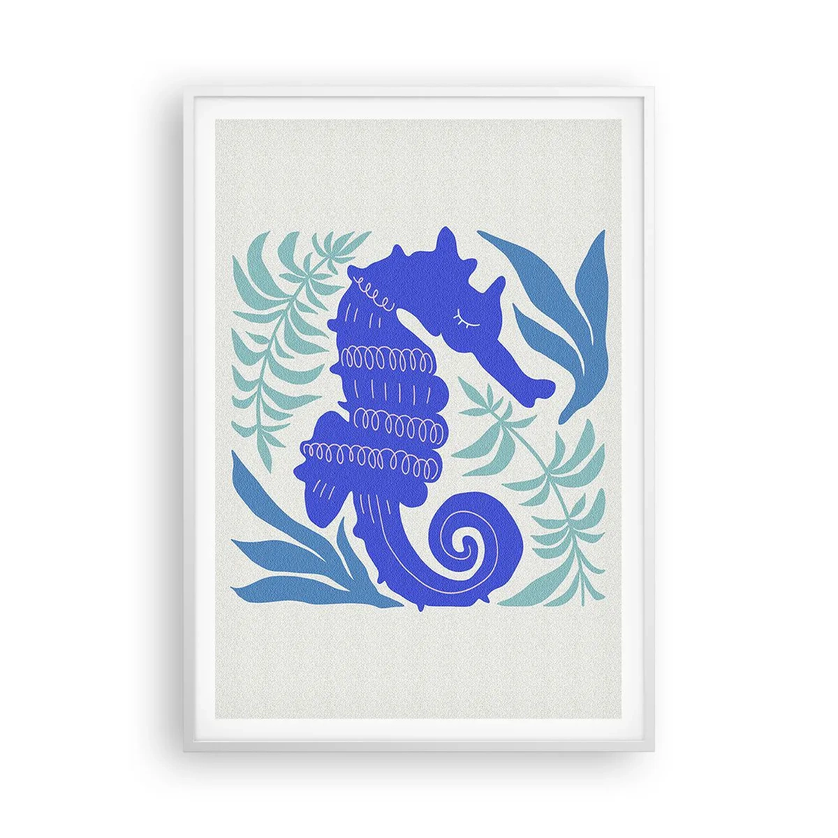 Poszter fekete keretben - Egy víz alatti réten - 70x100 cm