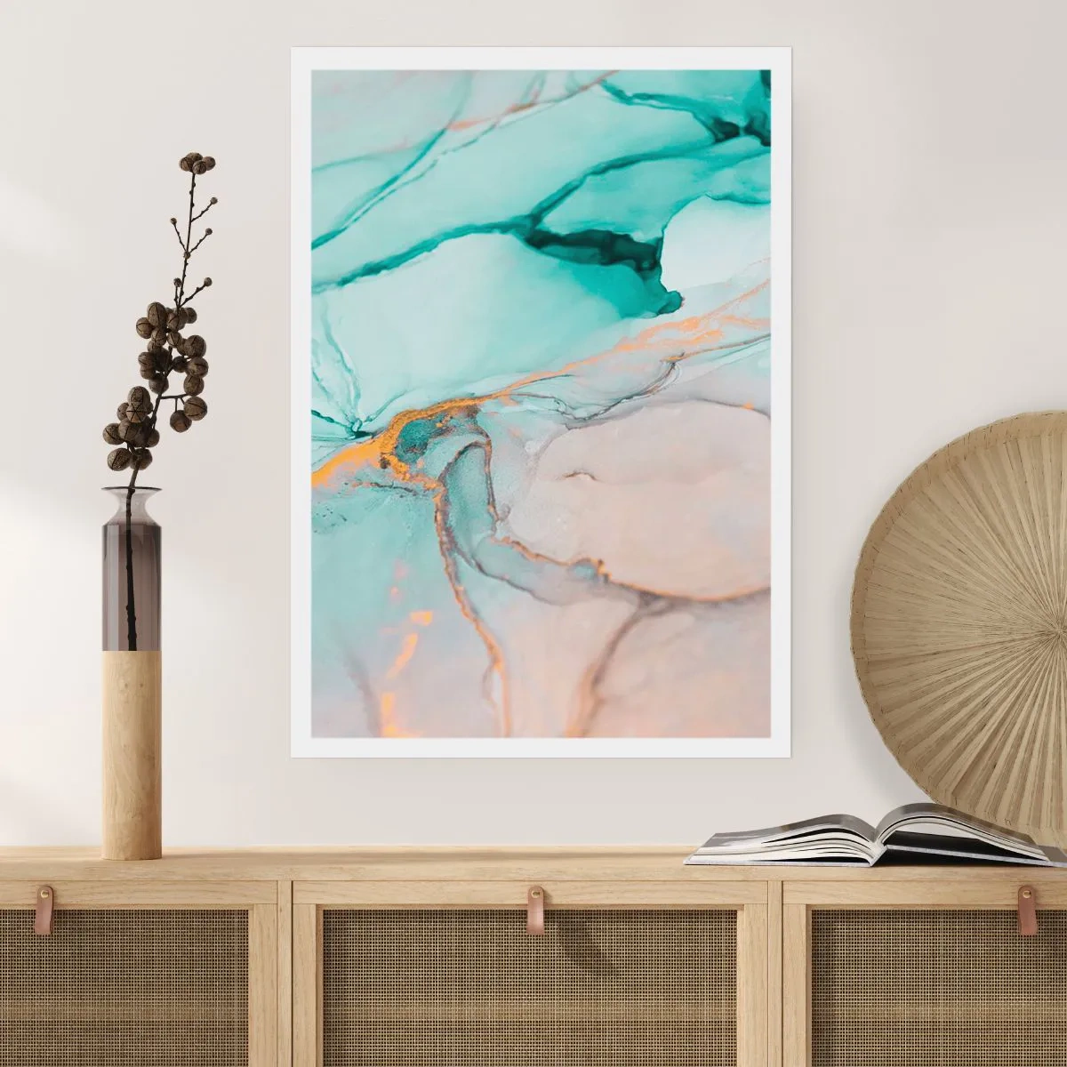 Poszter - Formák és színek tánca - 70x100 cm