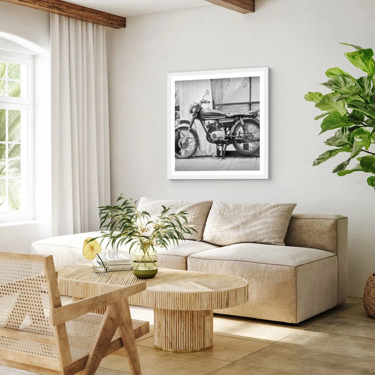 Poszter fekete keretben - Klasszikus mindenek felett - 30x30 cm