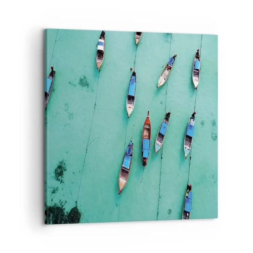 Vászonkép - Örömteli várakozásban - 60x60 cm