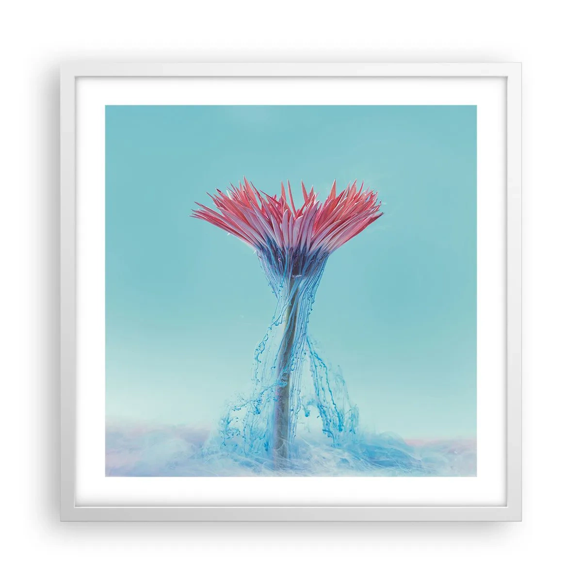 Poszter fekete keretben - Élénkítő ölelésben - 50x50 cm