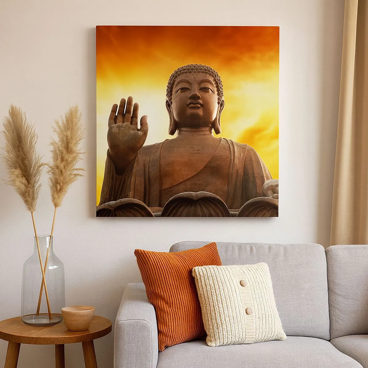 Vászonkép - A világ békéje - 30x30 cm