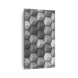 Vászonkép - Kubista kirakós - 45x80 cm