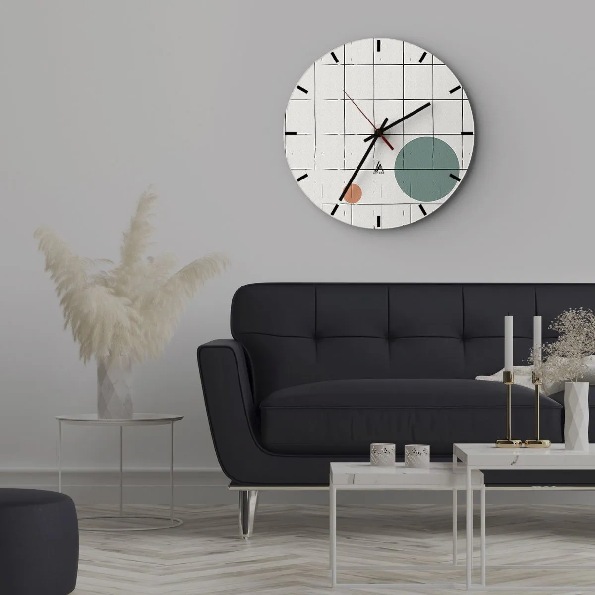 Falióra, Óra - Csapdába esve. Mi vagy ők? - 40x40 cm