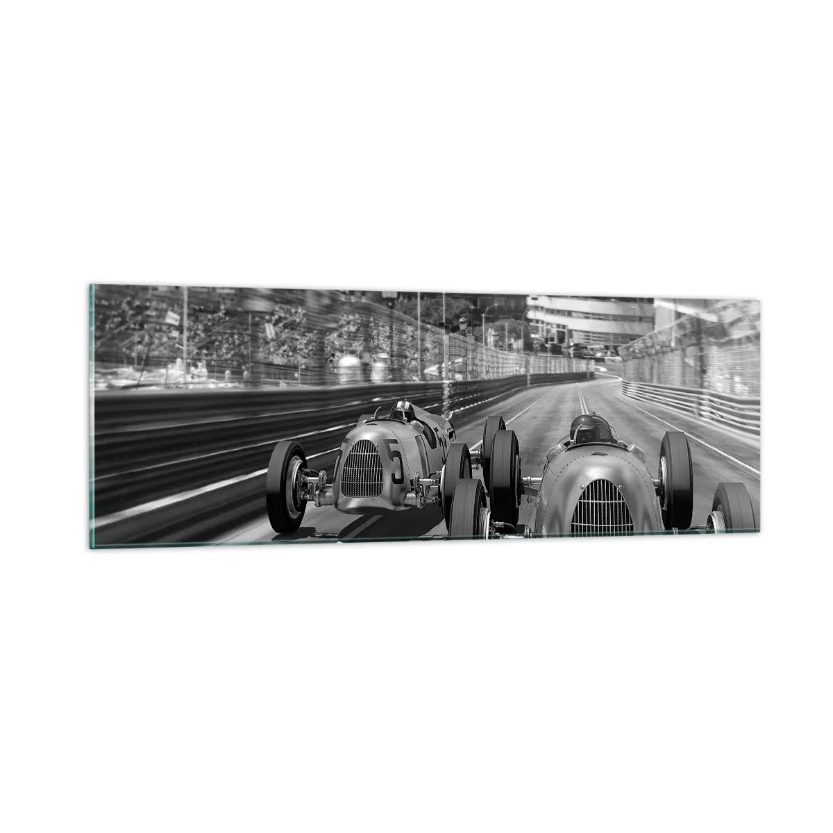 Üveg kép - Réges-régen Monte Carlóban - 90x30 cm