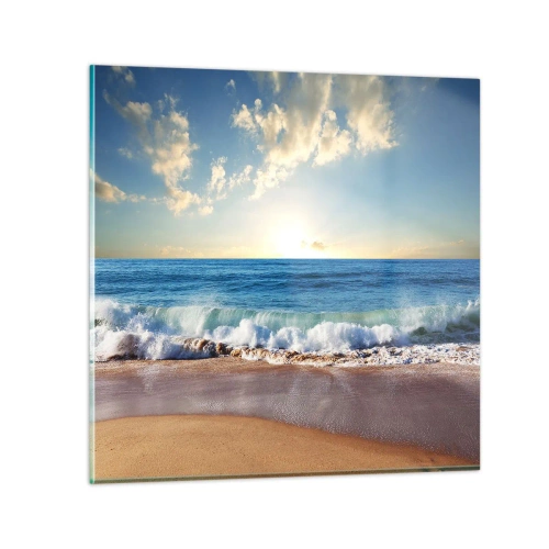 Üveg kép - Mozgás és nyugalom egyszerre - 60x60 cm