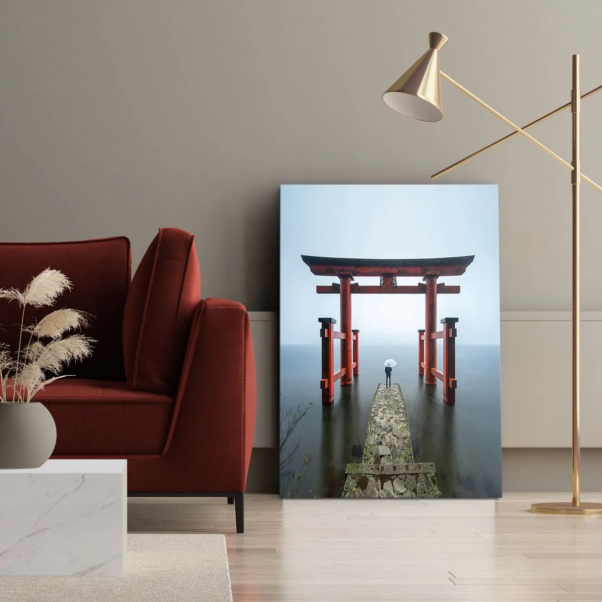 Vászonkép - Japán álmodozás - 55x100 cm