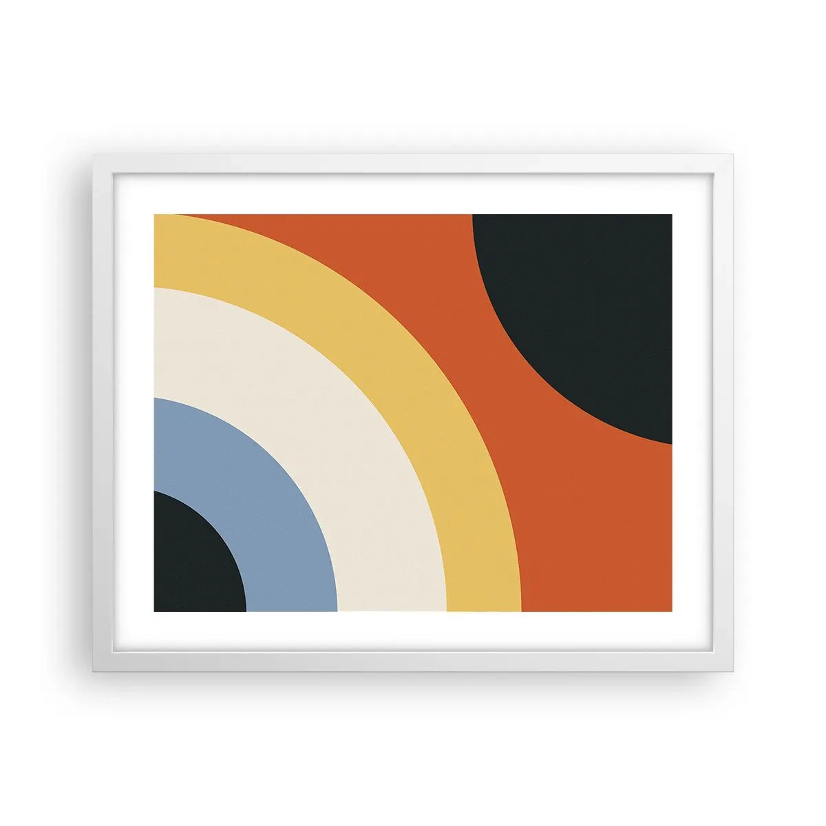 Poszter fekete keretben - Magam felé - 50x40 cm