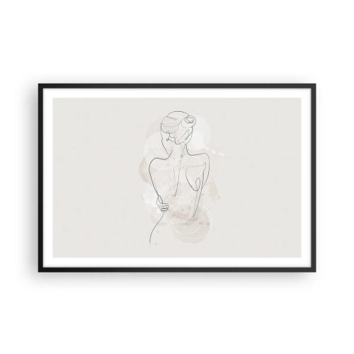 Poszter fehér keretben - Mint egy érzékeny hangszer - 91x61 cm