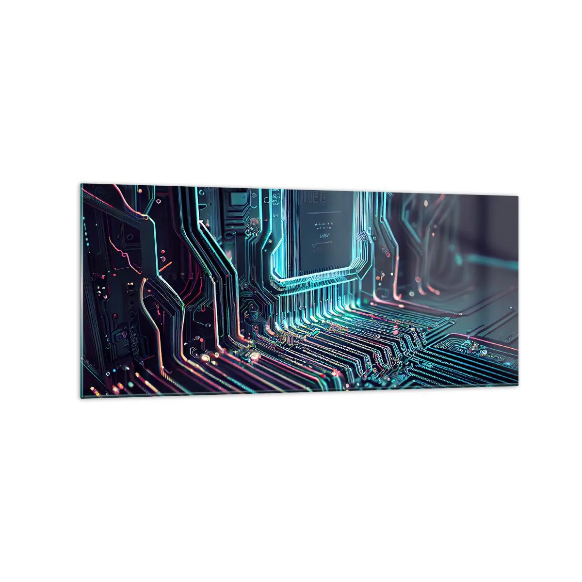 Üveg kép - Úgy gondolom... - 120x50 cm