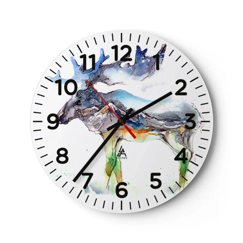 Falióra, Óra - Egy téli mese hőse - 40x40 cm