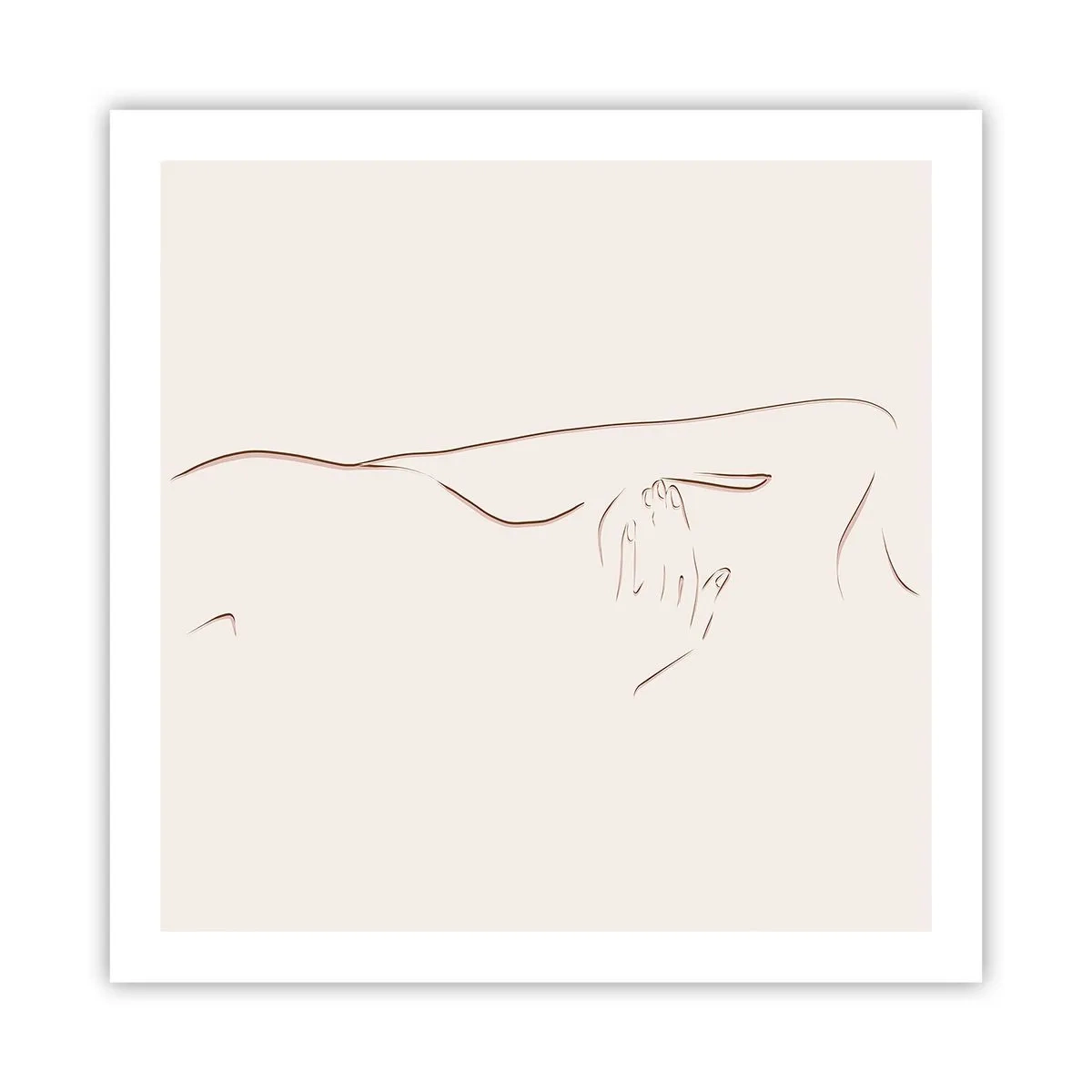 Poszter - A vágy alakja - 60x60 cm