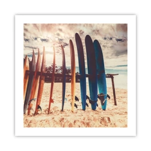 Poszter - Jó éjszakát, holnapig - 50x50 cm