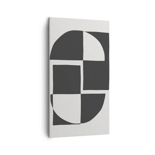 Vászonkép - Antitézis – szintézis - 45x80 cm