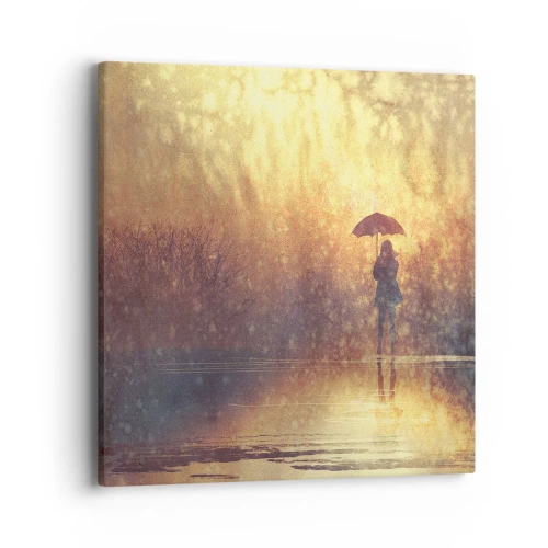 Vászonkép - Érzem, hogy valaki engem néz - 40x40 cm