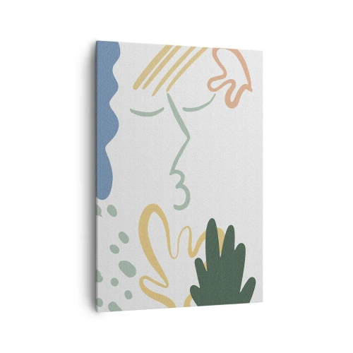 Vászonkép - Egy virágcsók - 70x100 cm