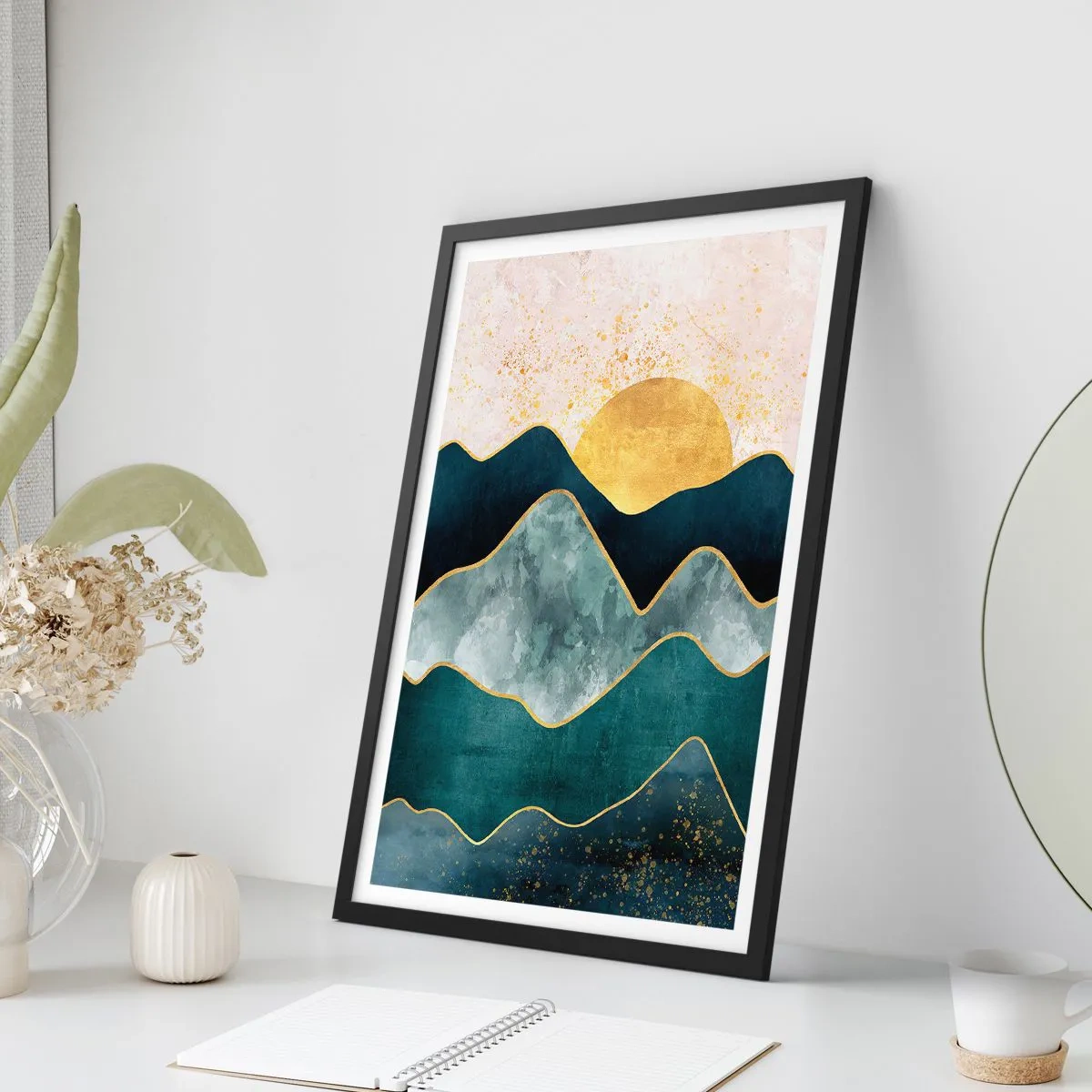 Poszter fehér keretben - Hol volt, hol nem volt - 70x100 cm