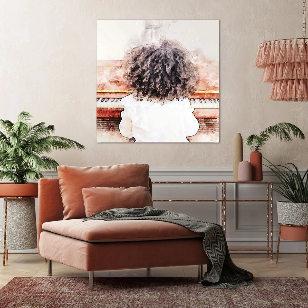 Vászonkép - Az új világban - 70x70 cm