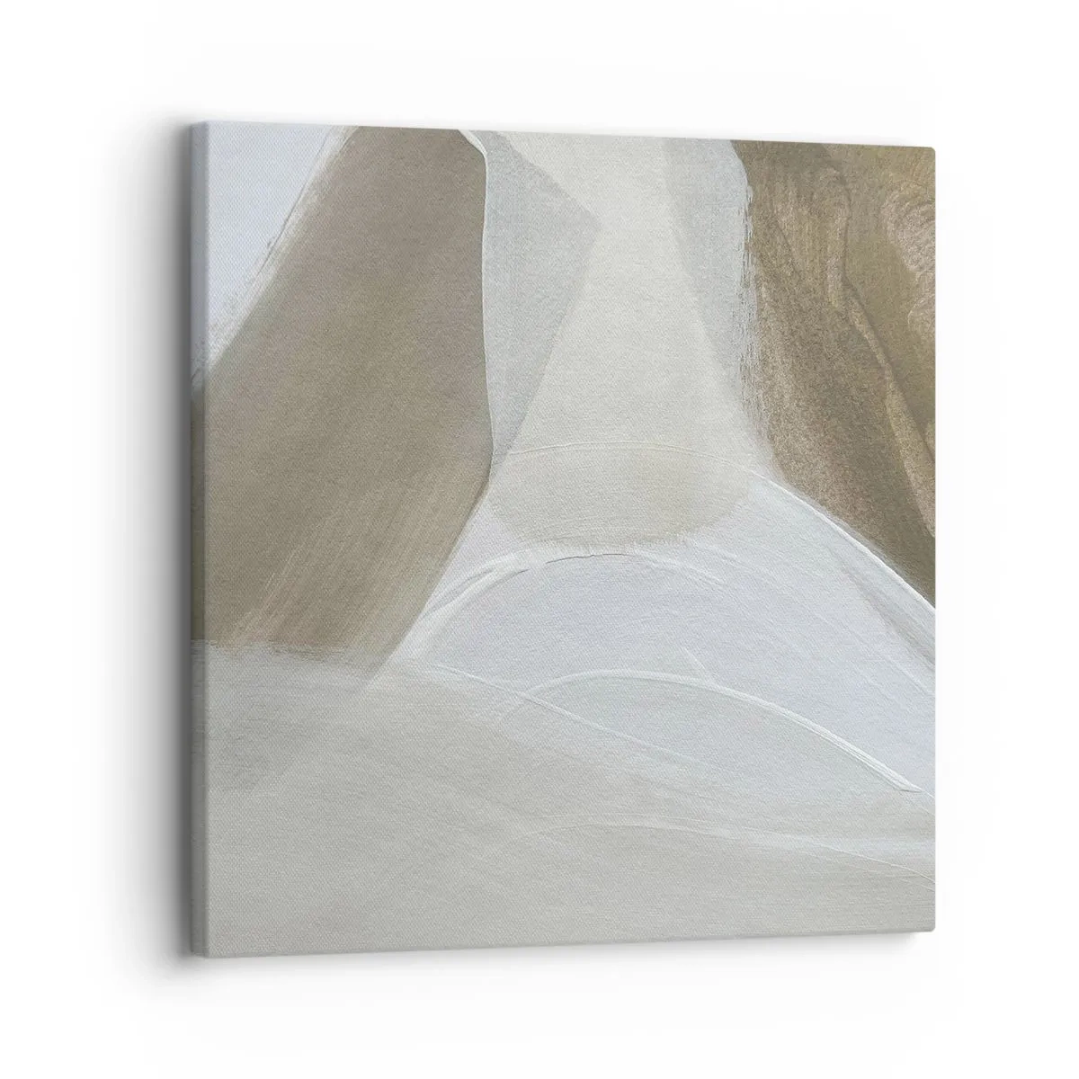 Vászonkép - Fehér hullámai - 30x30 cm
