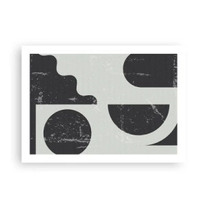 Poszter - Kompozíció fent és lent - 70x50 cm