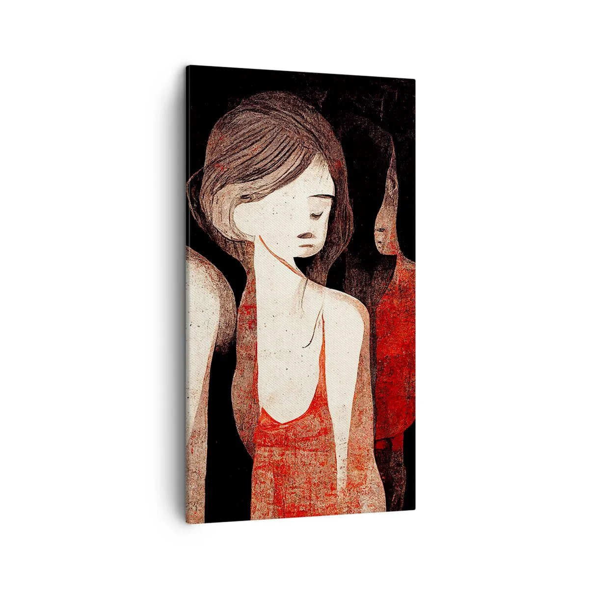 Vászonkép - A sötétség madonnái - 45x80 cm
