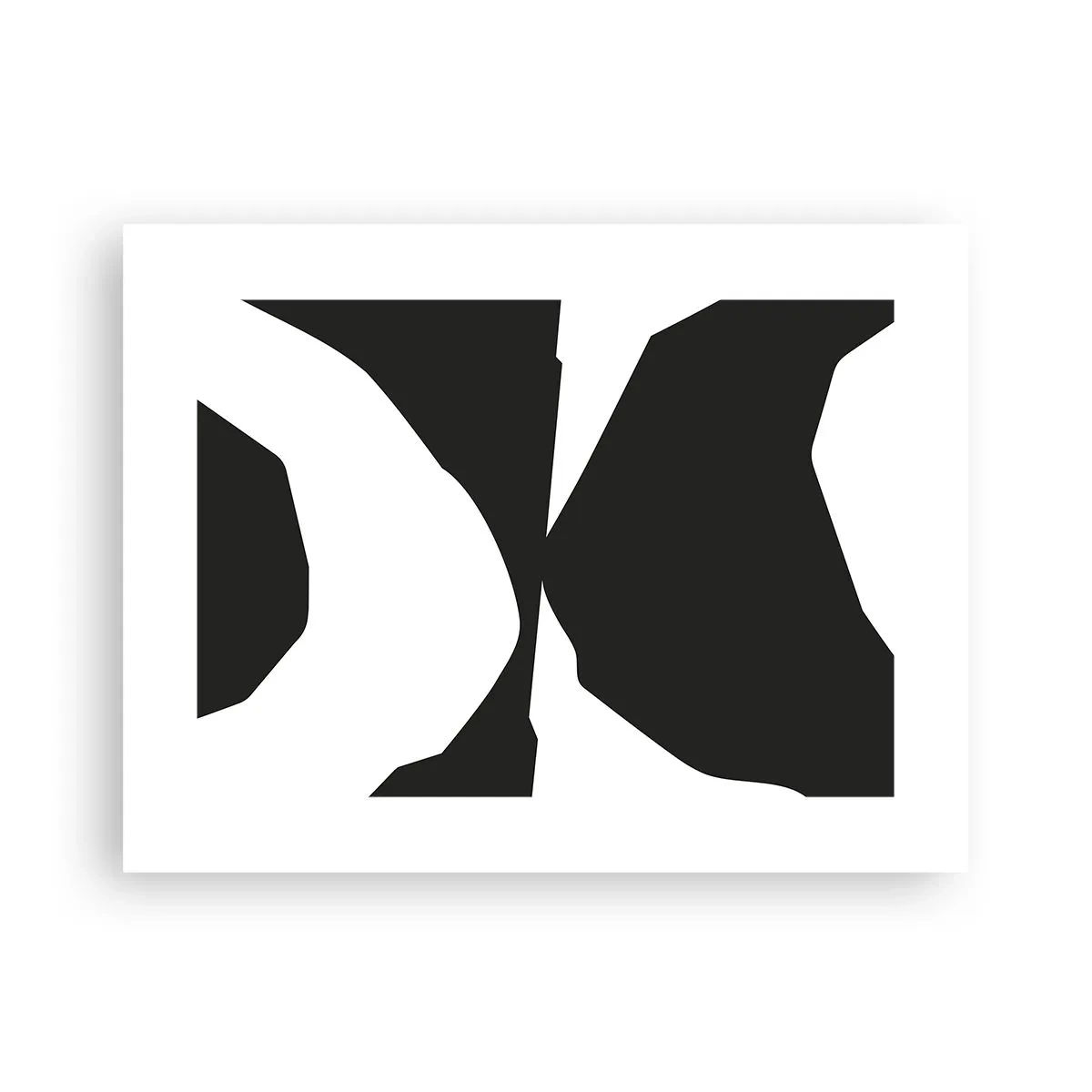 Poszter - Pozitív-negatív - 40x30 cm