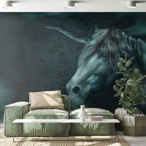 Fotótapéta Premium Canvas - Mesebeli erdőben - Egyszarvú, Fantázia, Absztrakció - 100x70 cm