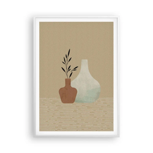 Poszter fekete keretben - Váza és annak ideája - 70x100 cm
